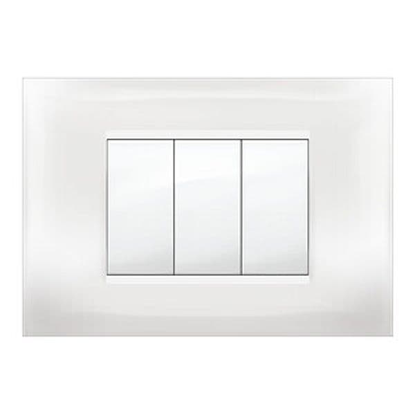 Placca Mivida Plana Bianco 3P 10 Pezzi - 2