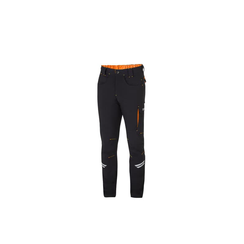 Sparco Pantalone Kansas Black Orange Tg L - 2