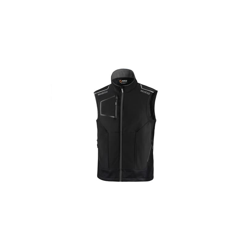 Sparco Gilet Illinois Black Grey Tg S - 2