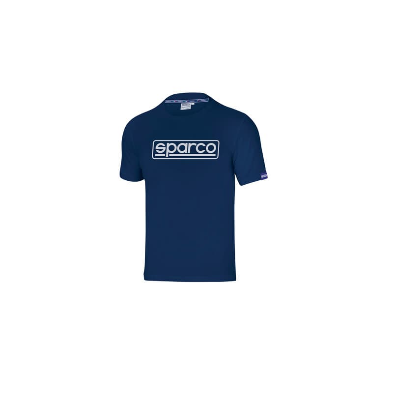 Sparco T Shirt Frame Blu Marine Tg S - 2