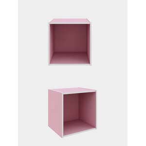 Cubo 35 x 35 x 29 cm Rosa - 2