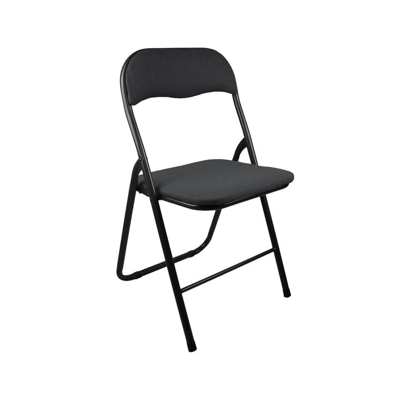 Sedia Pieghevole Boucle Polo Nero 15 6 Pezzi - 2