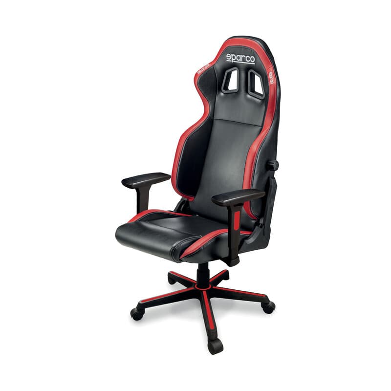 Sparco Poltrona Ufficio Icon Sky Nero Rosso 2019 - 2