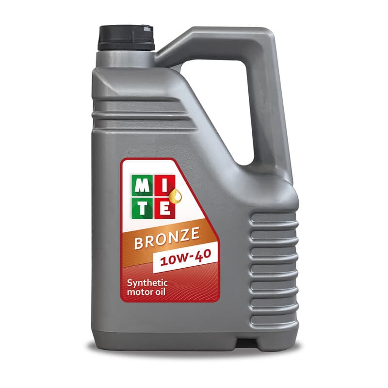 Olio Lubrificante Mite Premium 10W40 5 l 4 Pezzi - 2