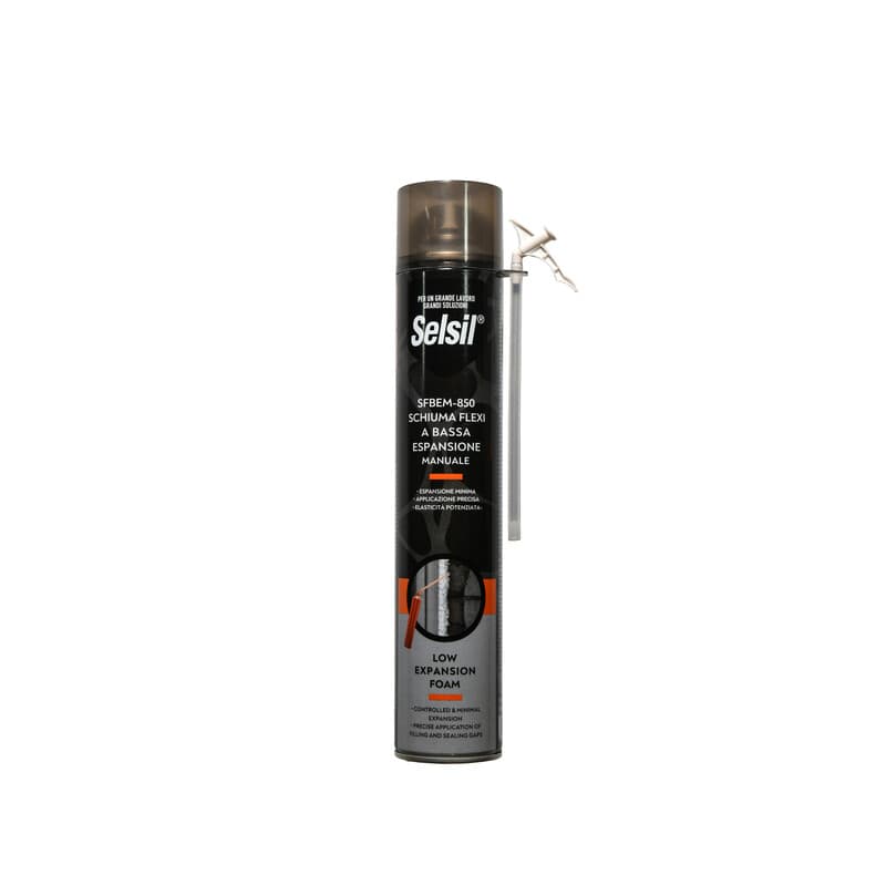 Selsil Schiuma Bassa Espansione Infissi Man 750 ml - 2
