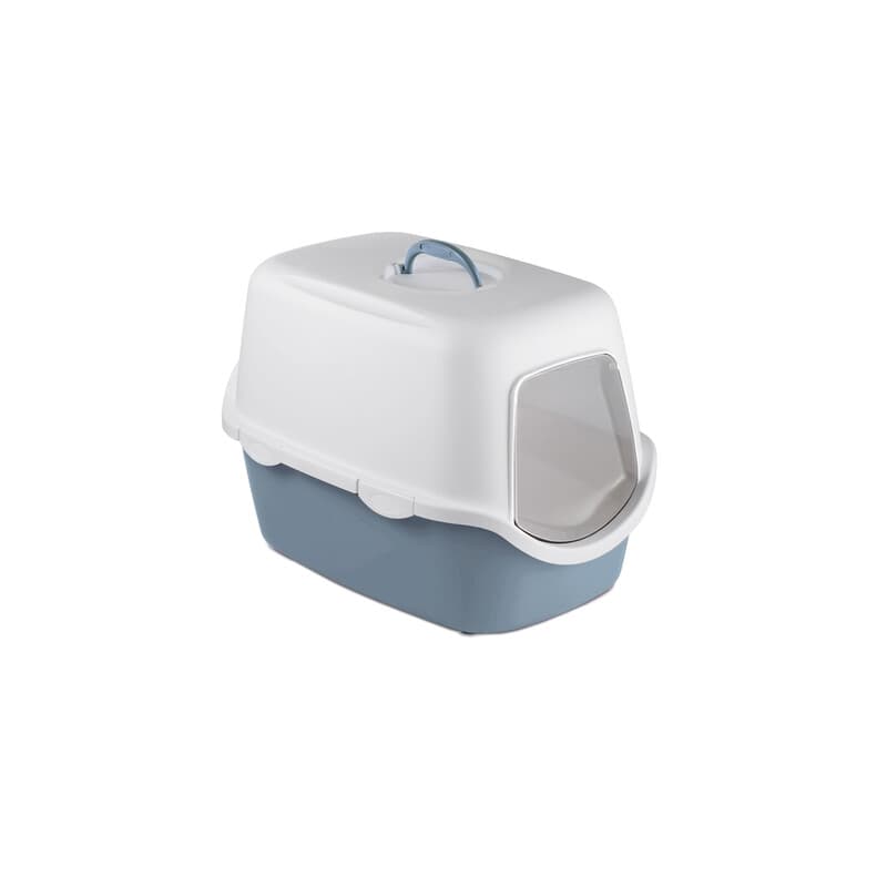 Toilette Cathy Blu Acciaio Bianco - 2