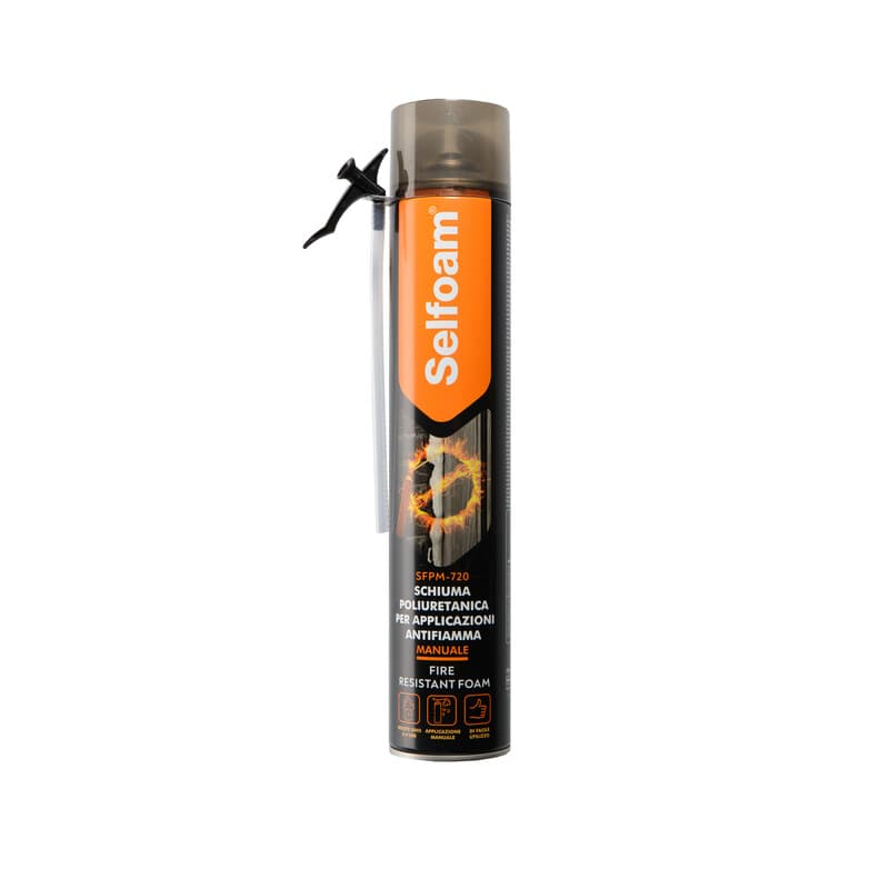 Selsil Schiuma Poliuret Antifuoco Manuale 750 ml - 2