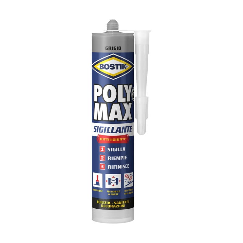 Bostik Polymax Sigillante 280 ml Grigio Cartuc - 2