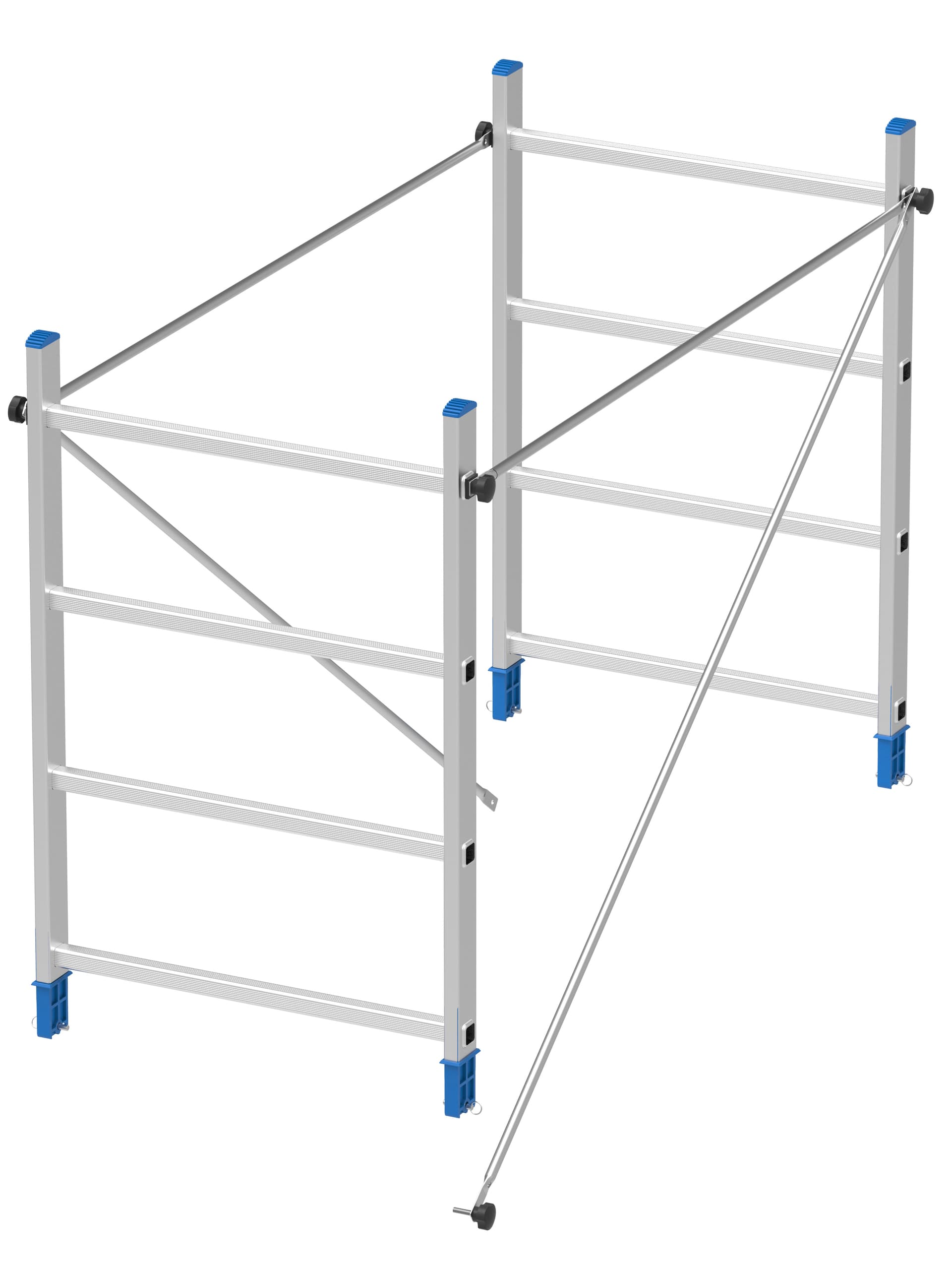 Alzata Alluminio per Dinamico 100 cm - 2