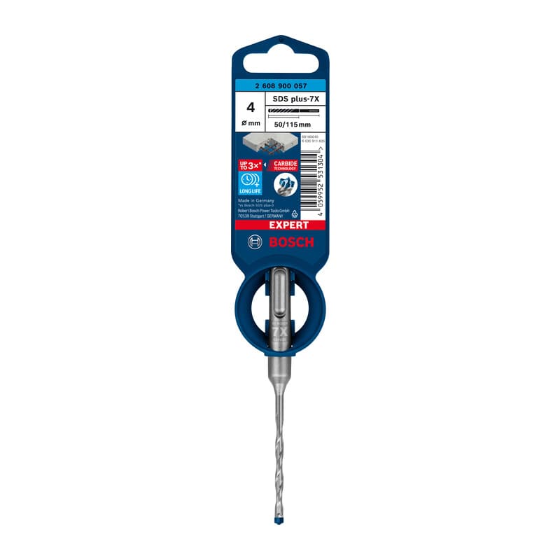 Bosch a Punta SDS Plus 7X Expert 4 x 50 x 115 mm