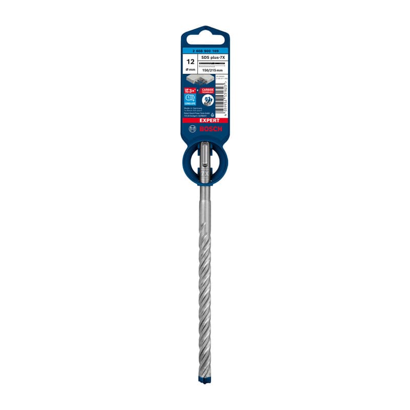 Bosch a Punta SDS Plus 7X Expert 12 x 150 x 215 mm