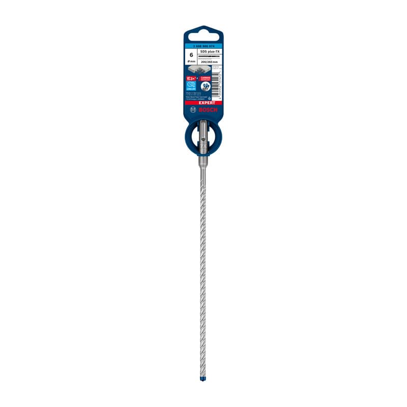 Bosch a Punta SDS Plus 7X Expert 6 x 200 x 265 mm