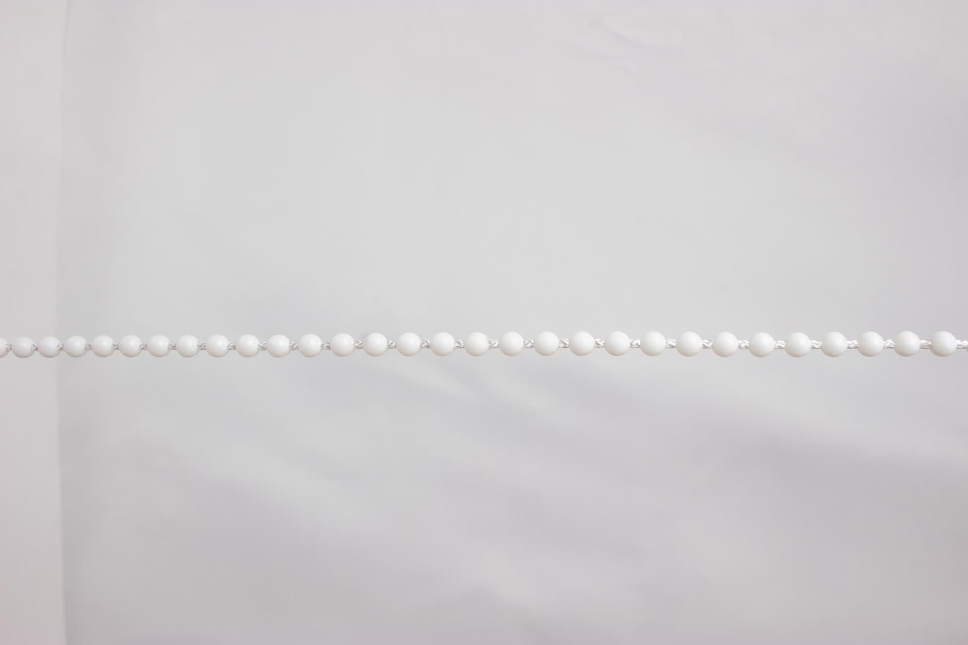 Catena a Perline Cromata 3,2 mm 2,5 m - 2