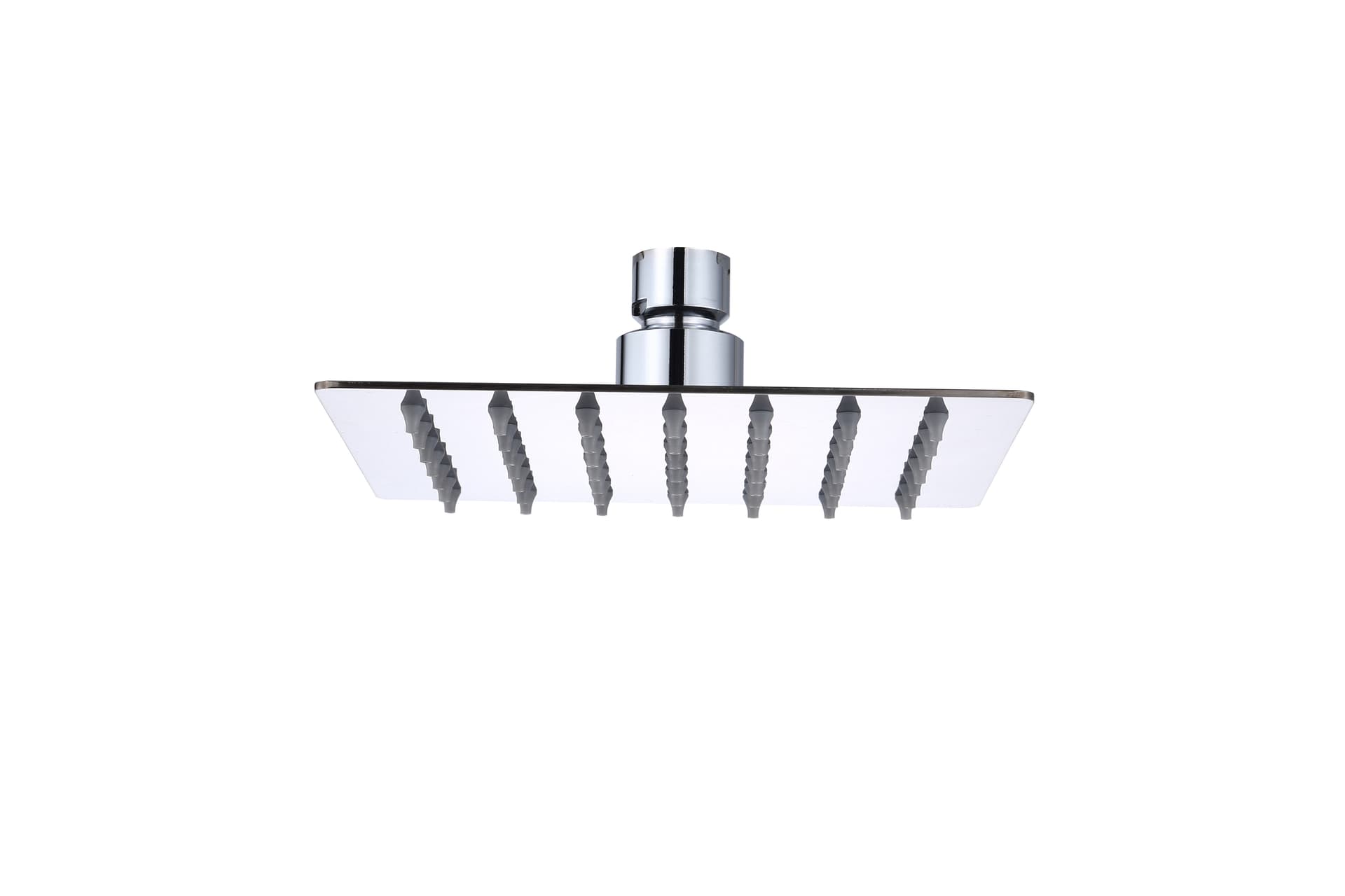 Soffione Doccia INOX Quadro 150 x 150 mm Groenla – Idroweb