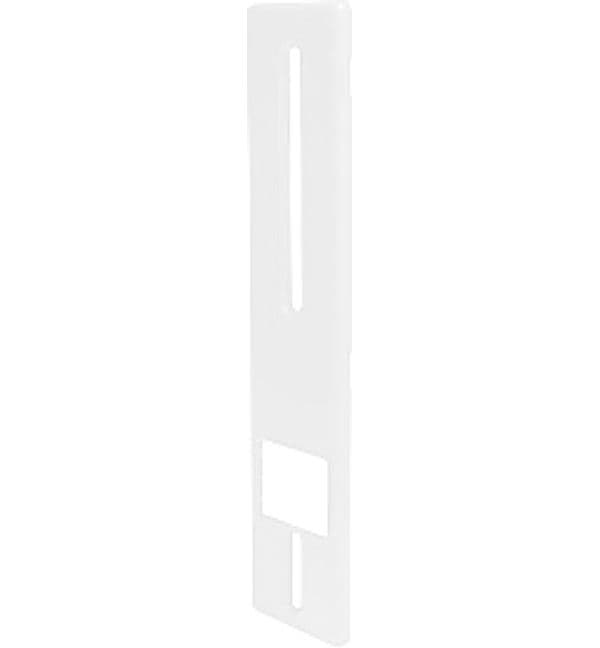 Placca per Avvolgitori Universale in ABS Bianco - 2