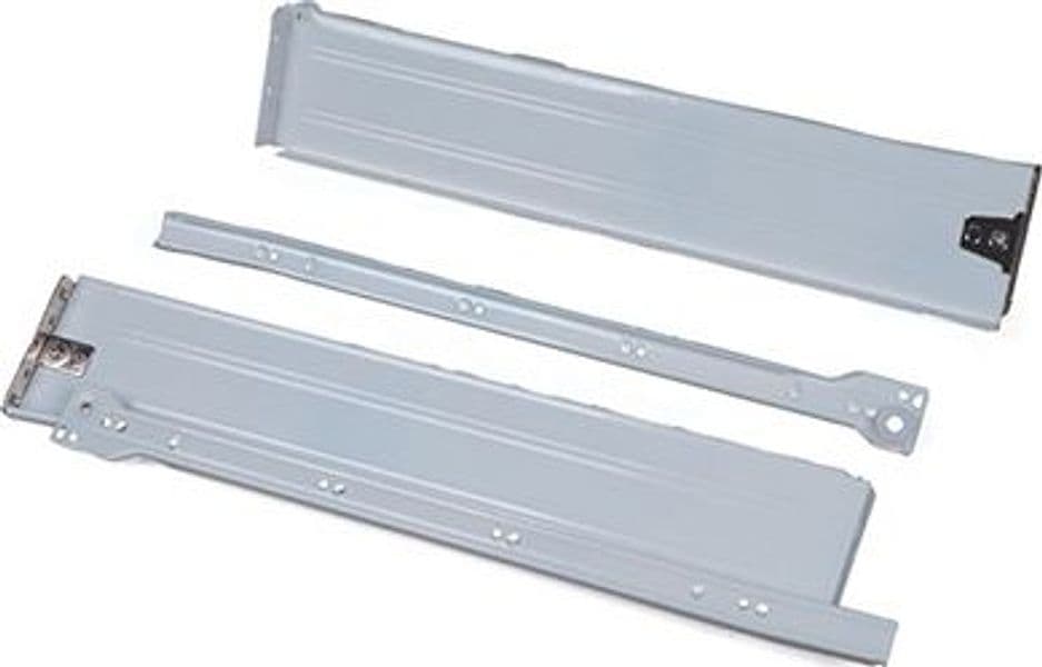 Kit Sponde in Metallo con Guide per Cassetto Cucina Profondità 450 mm – Idroweb
