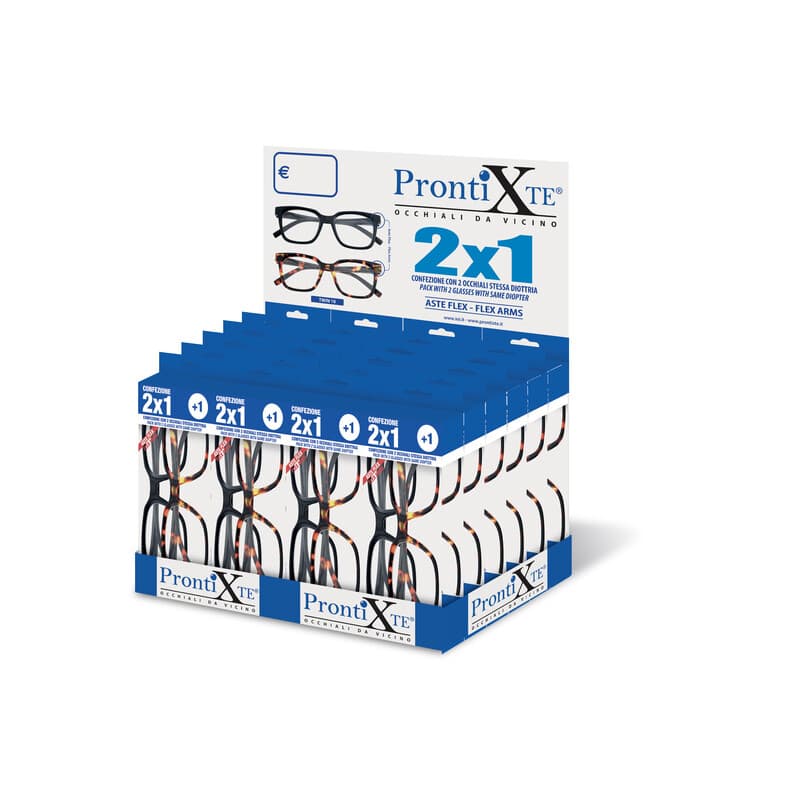 Esposit. Occhiali 2 x 1 Pronti x TE Twin 10 24 Pezzi - 2