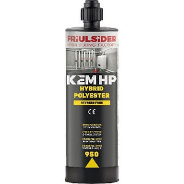 Friulsider Ancorante Chimico Kem HP 400 ml 12 Pezzi - 2