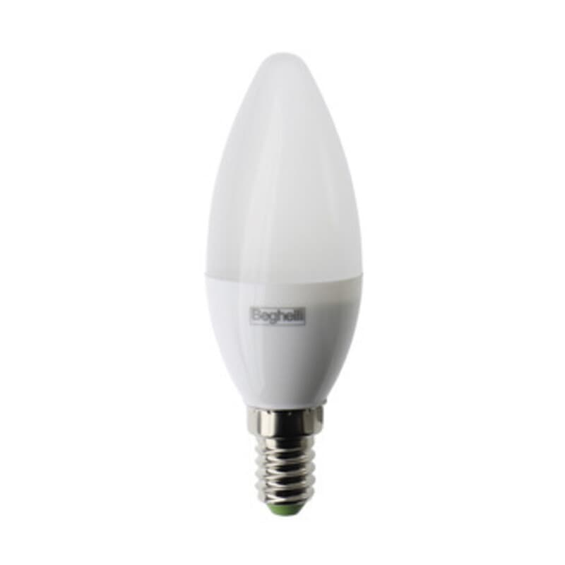 Beghelli LED Oliva E14 7W 58070 Fredda 6500K Super 10 Pezzi – Idroweb
