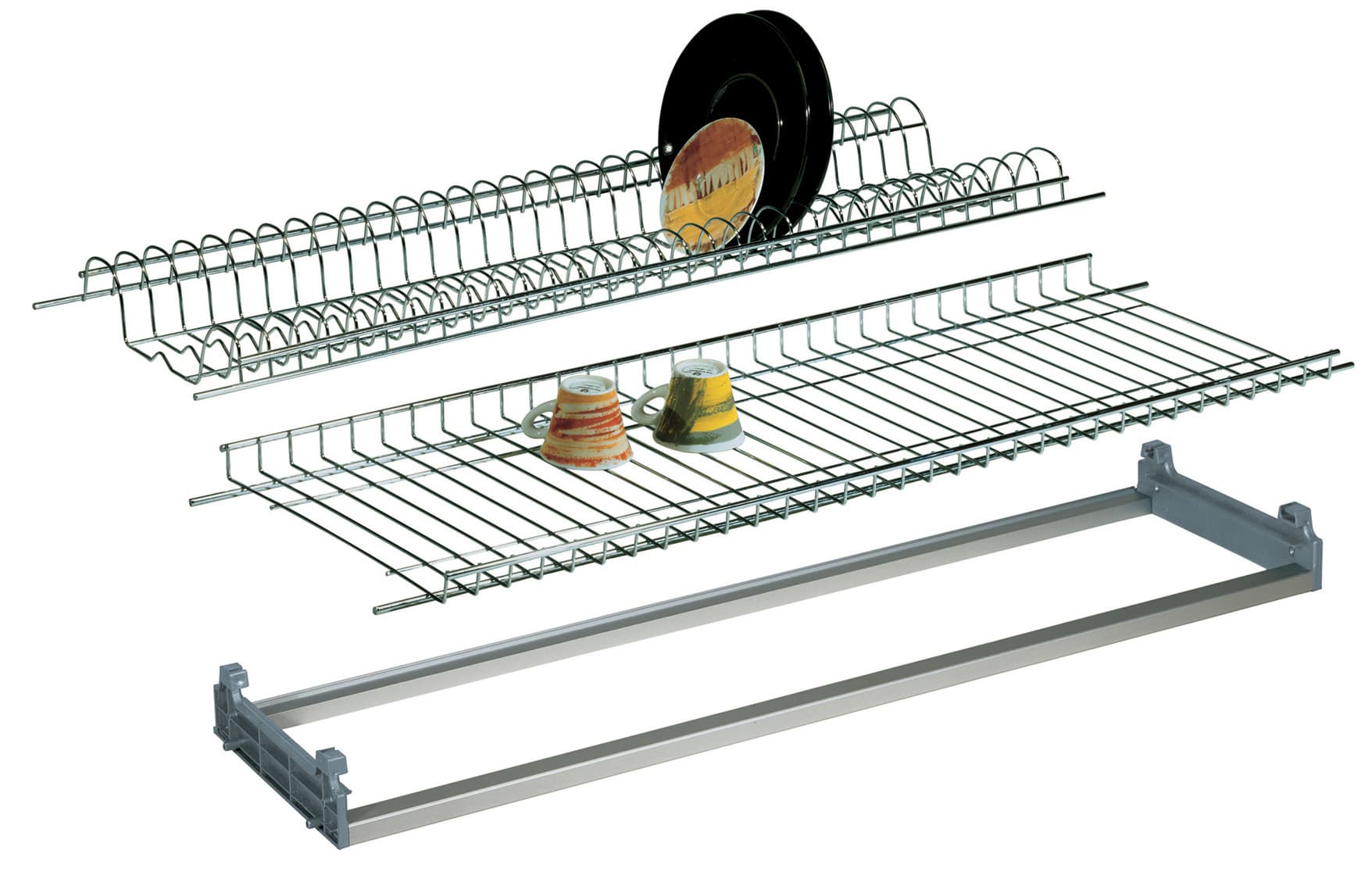 Kit Colapiatti Telaio Regolab con Vasch 76 cm Crom - 2