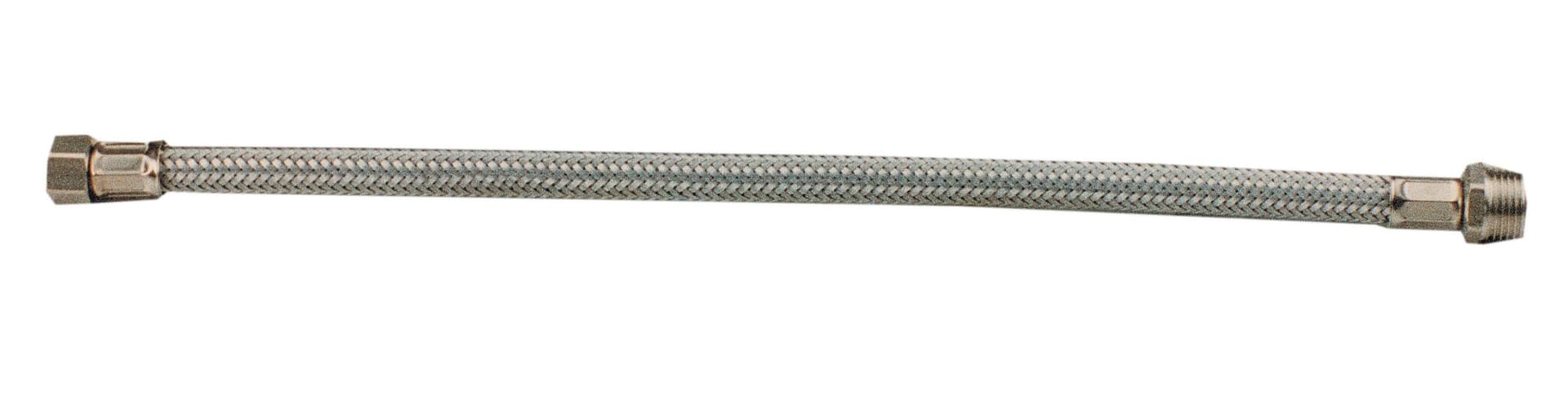 Flessibile INOX F 3/8 F 1/2 40 cm Pl 5 Confezioni da 2 Pezzi - 2