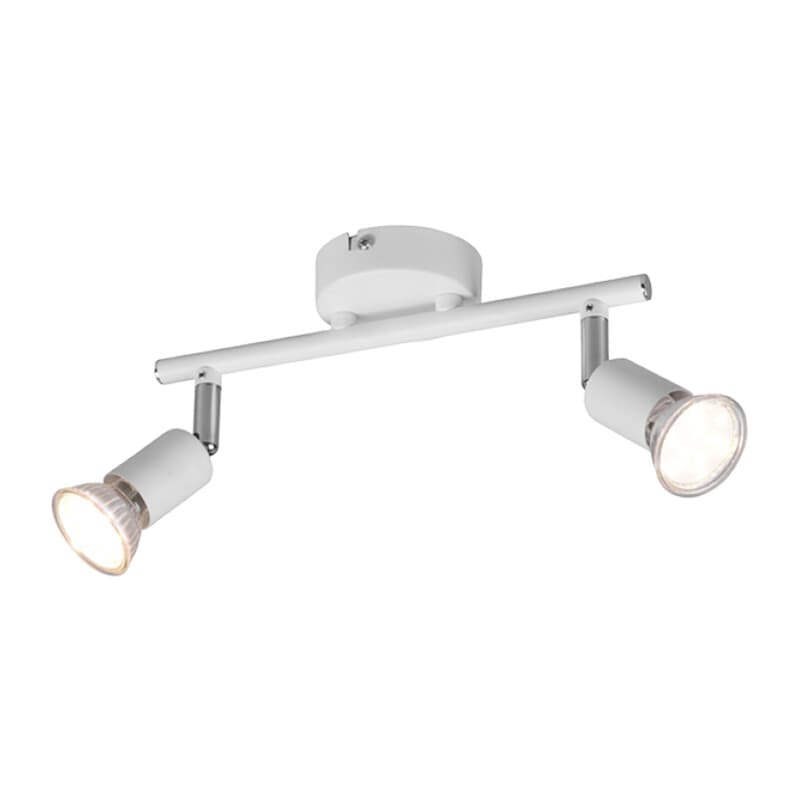 Barra 2 Faretti Paris GU10 Bianco - 2