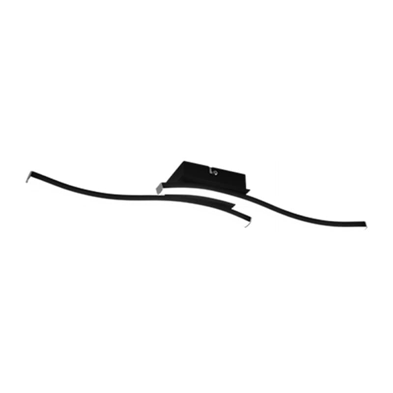 Plafoniera LED Route Antracite 2 Luci x 5W 4000K - 2