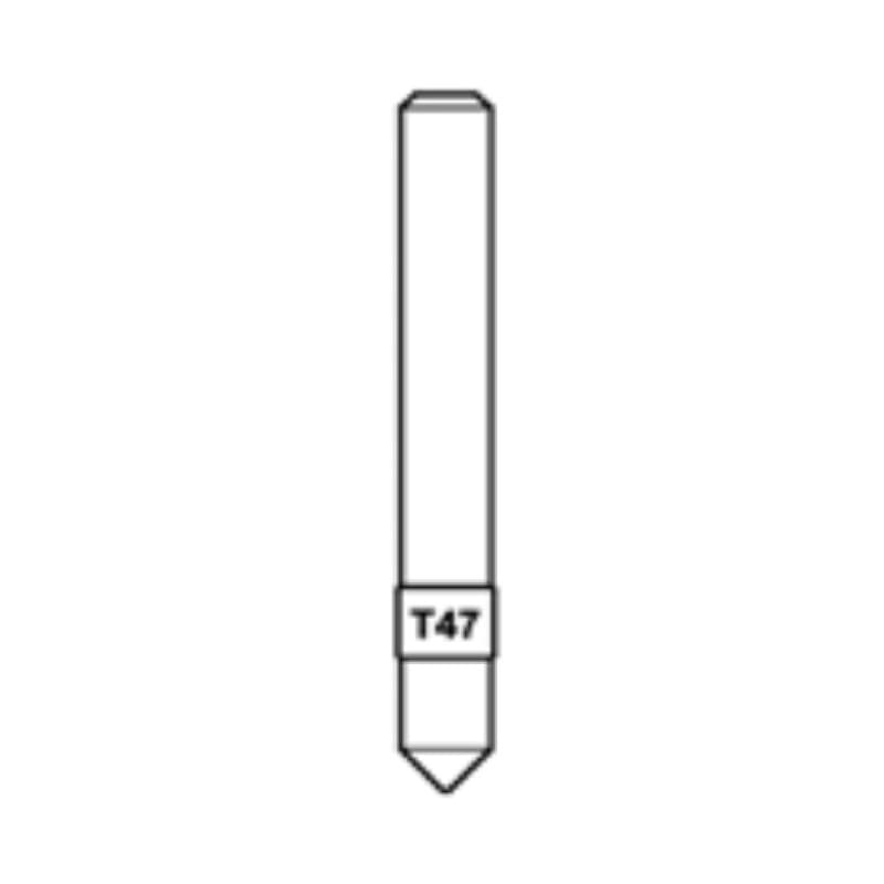 SILCA TASTATORE T47 (PUNZONATE) X MATRIX D740375ZB- 1,0 pz - 2