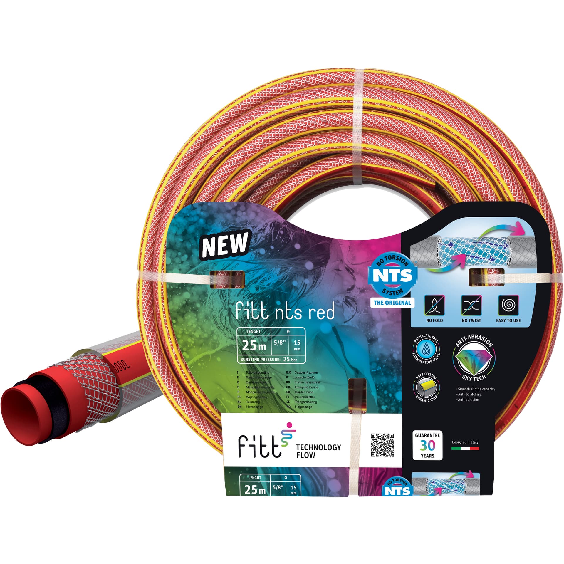 Tubo Magliato Nts Red 1 da 50 m - 2