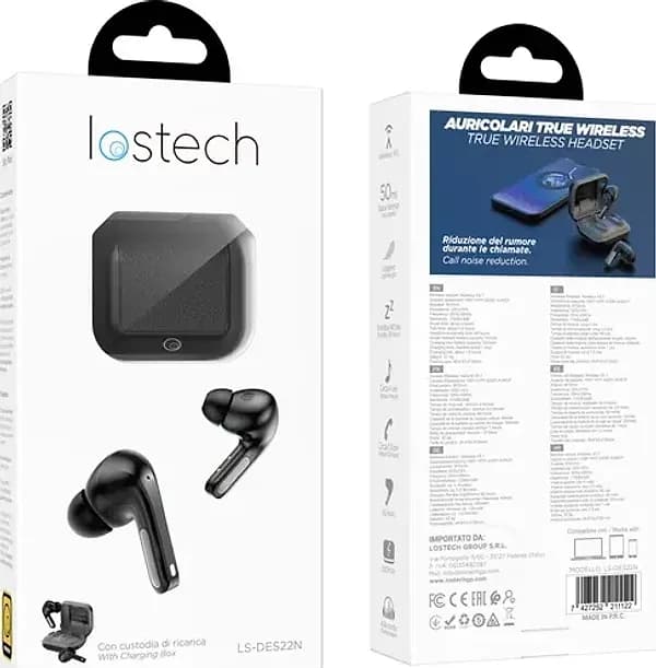 Auricolari True Wireless Nero – Idroweb