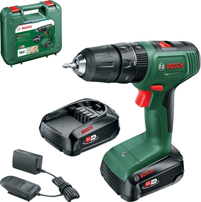 Trapano 2 Batt. 2AH Easy Impact Bosch V 18V - 2