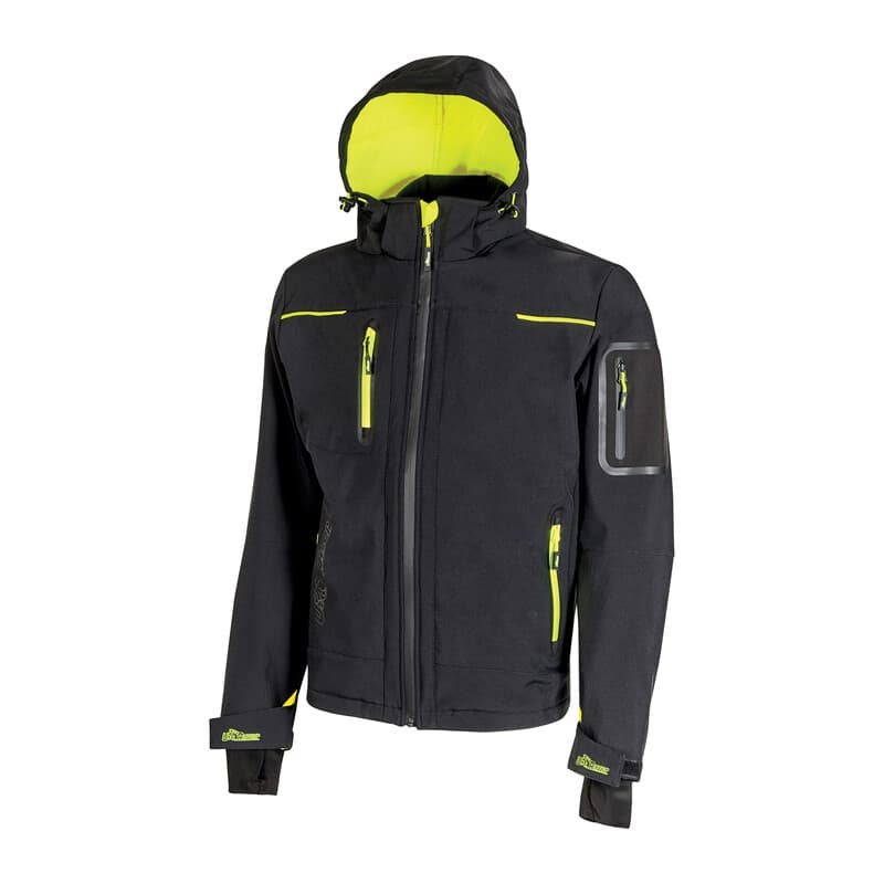 Power Giaccone Space Nero Giallo Tg. Xl - 2