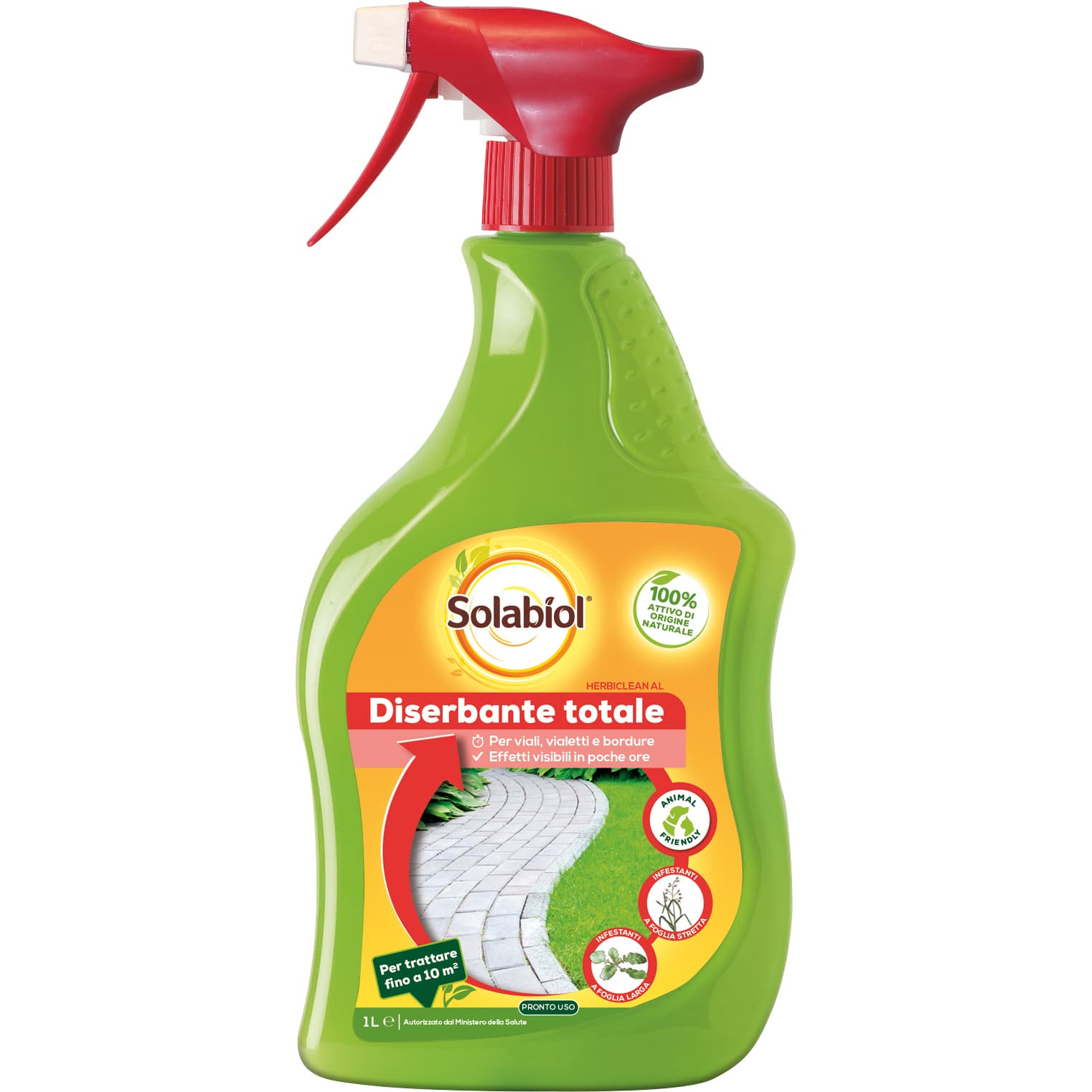 Sbm Erbicida Totale Herbiclean 1 l 12 Pezzi - 2