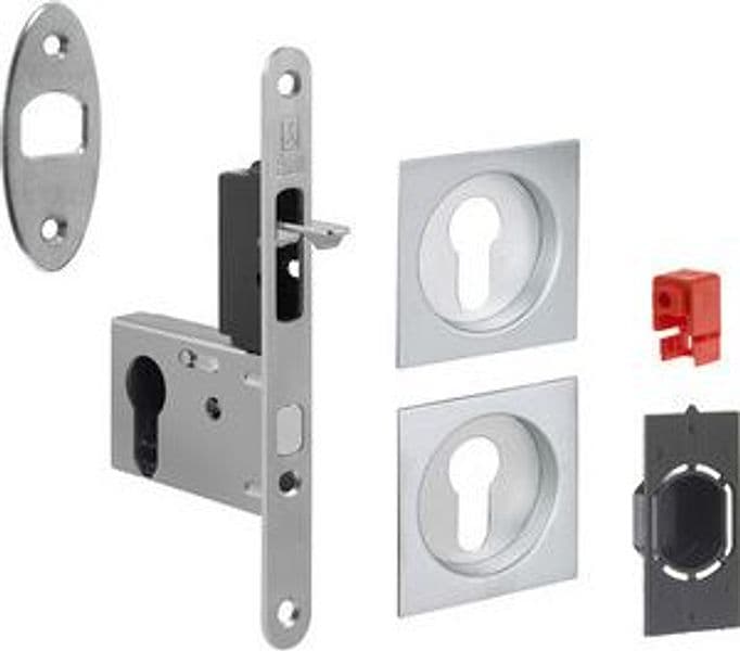 Kit Porta Scorr Nicchia Quadra Yale Easy G500T Bianco - 2