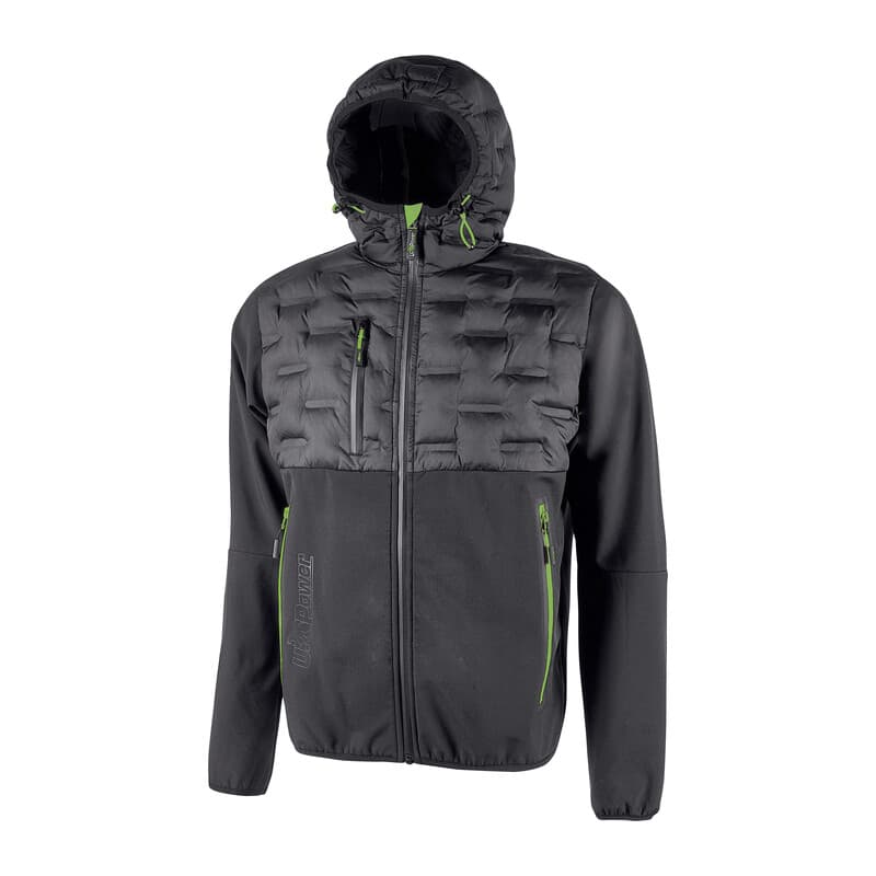 Power Giaccone Spock Grigio Verde Taglia L - 2