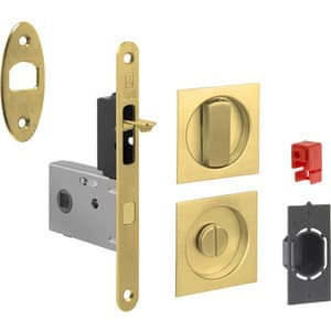Kit Porta Scorr Nicchia Quadra Easy G500T Oro Lucido - 2