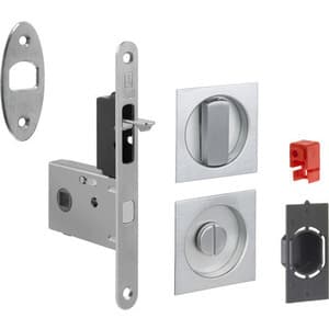 Kit Porta Scorr Nicchia Quadra Easy G500T Bianco - 2