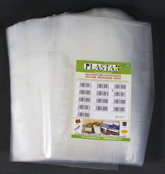 Busta Goffrata 40 x 60 cm per Sottovuoto 100 Pezzi - 2