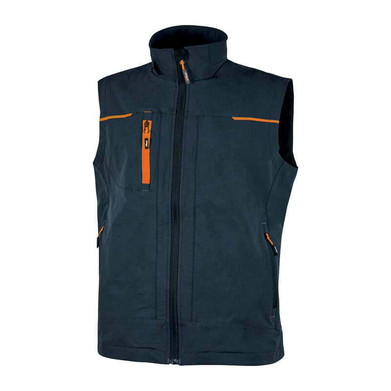 Power Gilet Saturn Blue Arancio Tg. L - 2