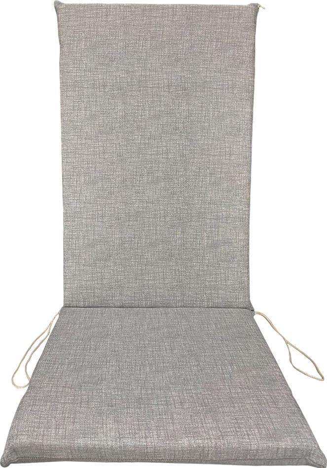 Cuscino Garden Grigio Schien.alto H 5 120 x 50 cm 4 Pezzi – Idroweb