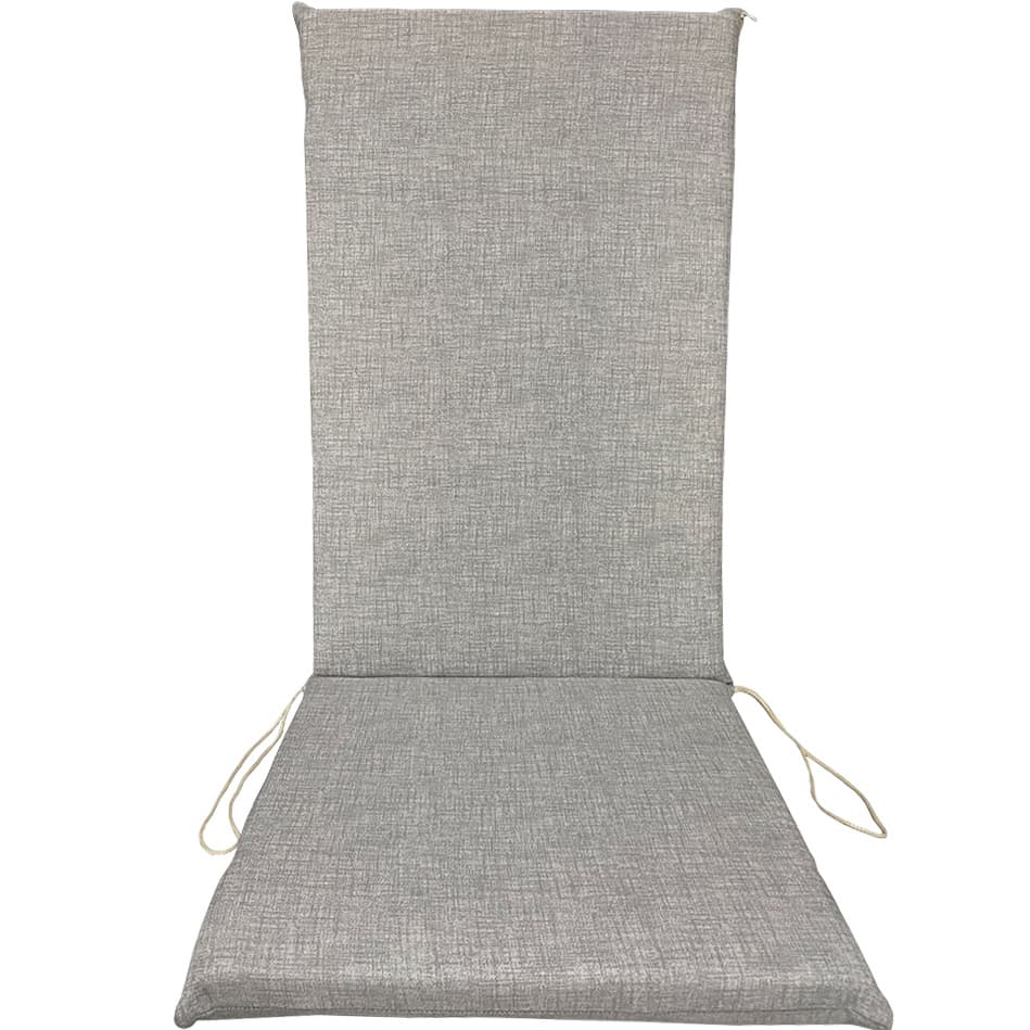 Cuscino Garden Grigio Schien.alto H 5 120 x 50 cm 4 Pezzi - 2