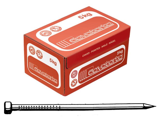 Chiodi Testa Gruppino 10 x 25 Cavatorta 5,0 kg - 2