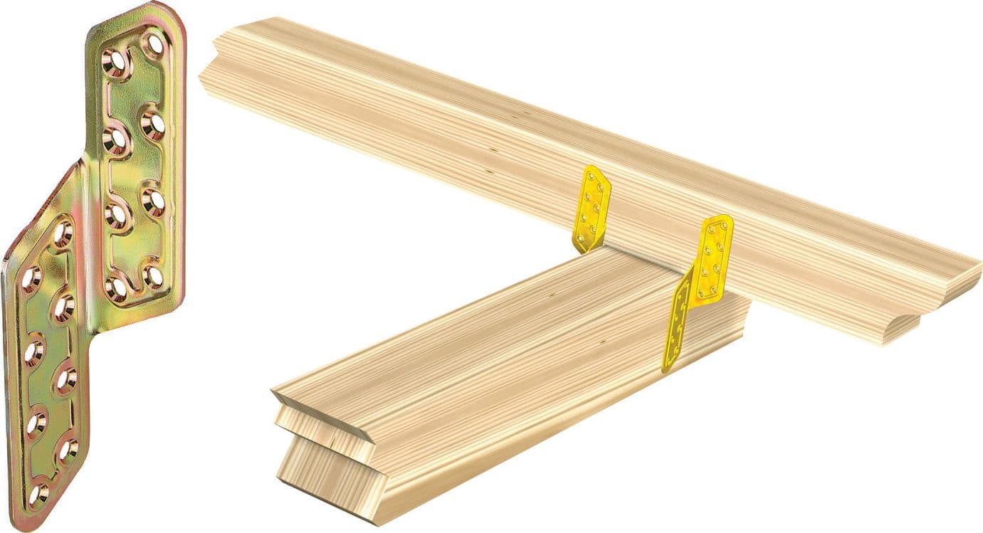 Piastra 781 Angolare Acciaio Tropic DX 170 x 37 mm 20 Pezzi – Aldeghi