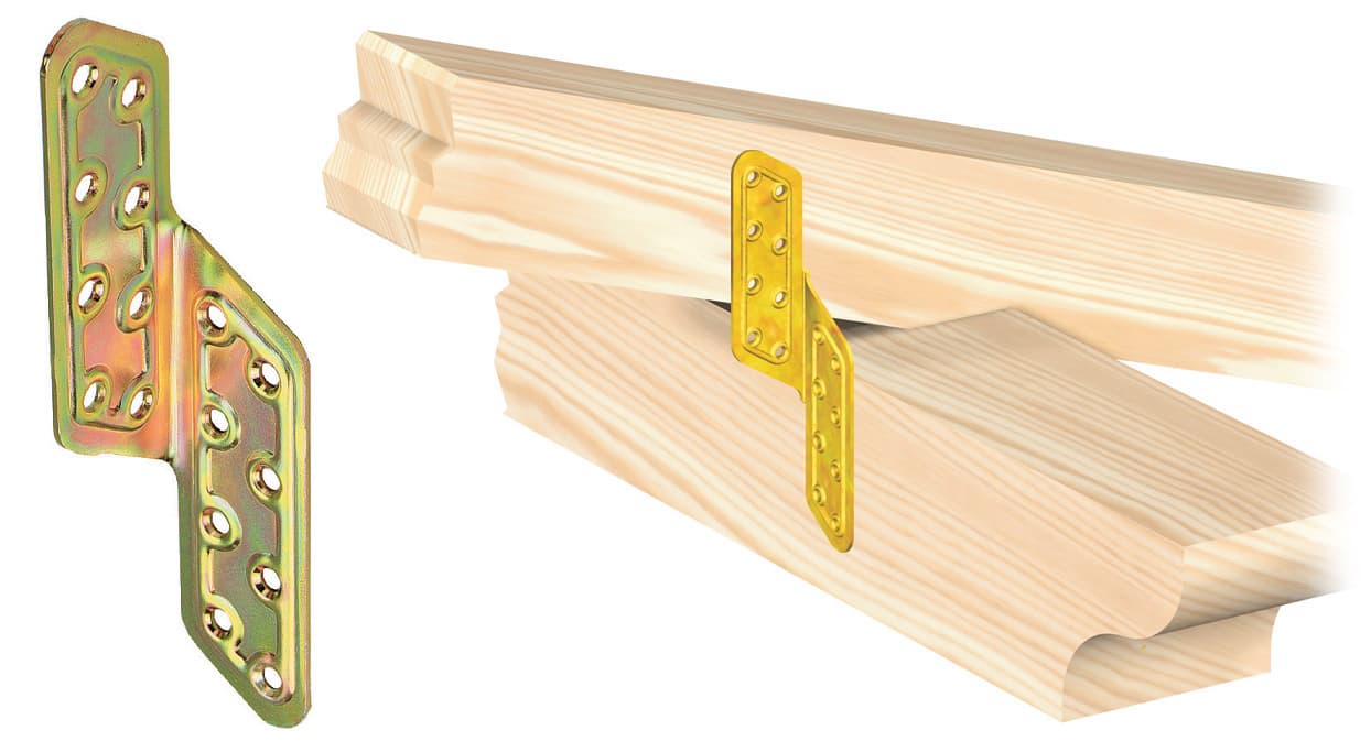 Piastra 782 Angolare Acciaio Tropic SX 170 x 37 mm 20 Pezzi - 2