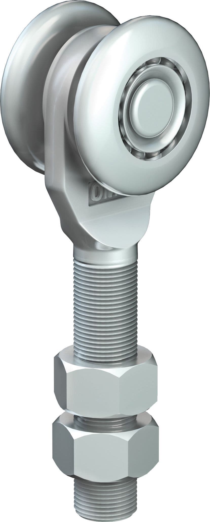 Omge 252 Carrello a 2 Ruote Ø 55 mm Port 220 kg 2 Pezzi - 2