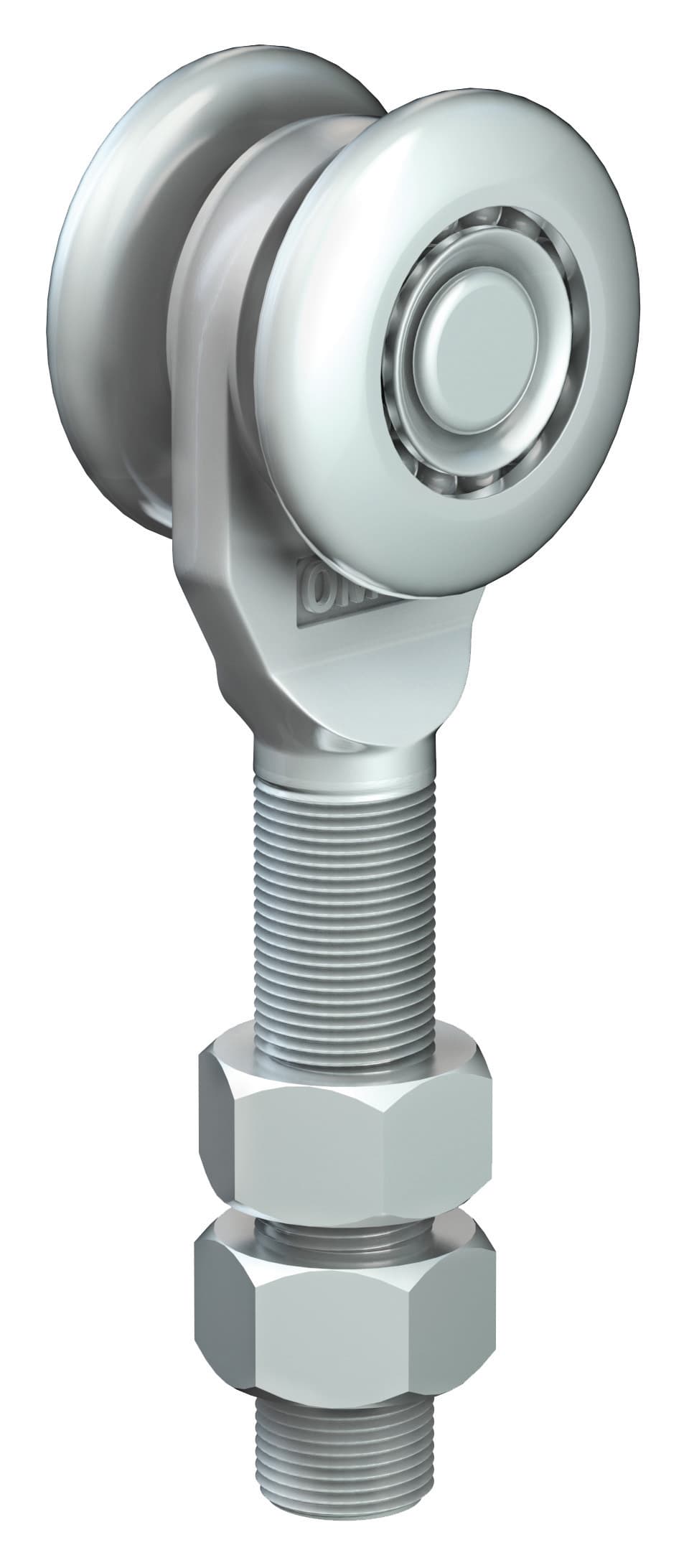 Omge 252 Carrello a 2 Ruote Ø 55 mm Port 220 kg 2 Pezzi - 2