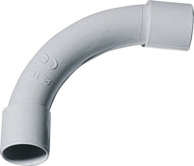 Ec Curva 90 Stretto Raggio Ø 16 mm da * Elettrocanali - 2
