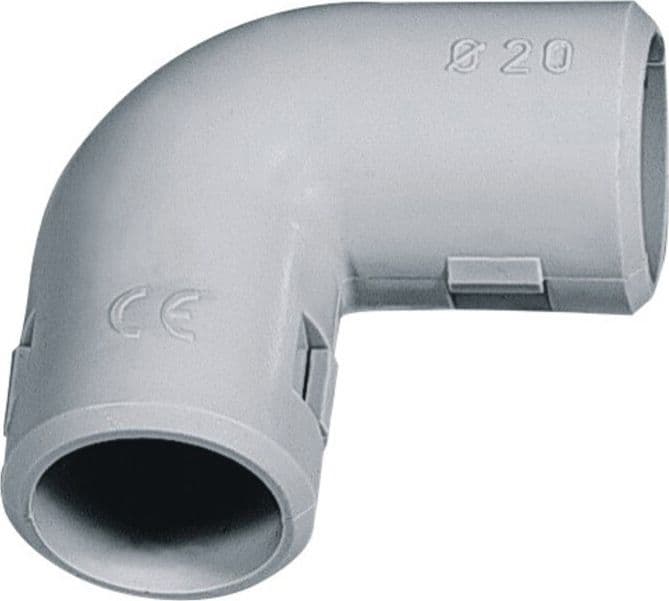 Ec Curva 90 Ispezionabile Reversib Ø 25 mm da Elettrocanali - 2