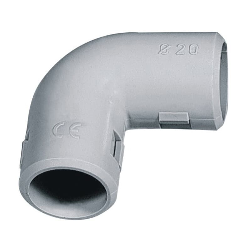 Ec Curva 90 Ispezionabile Reversib Ø 20 mm da Elettrocanali - 2