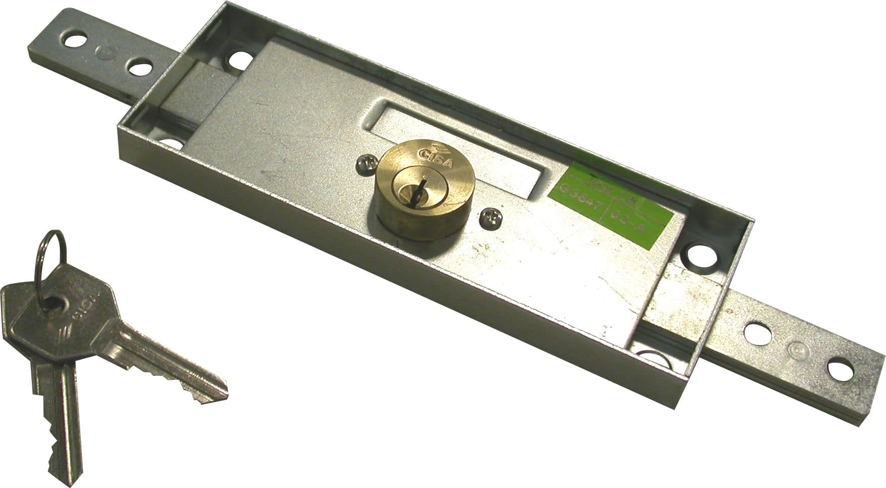 Serratura per Serranda Centrale 41510.78 Cisa - 2